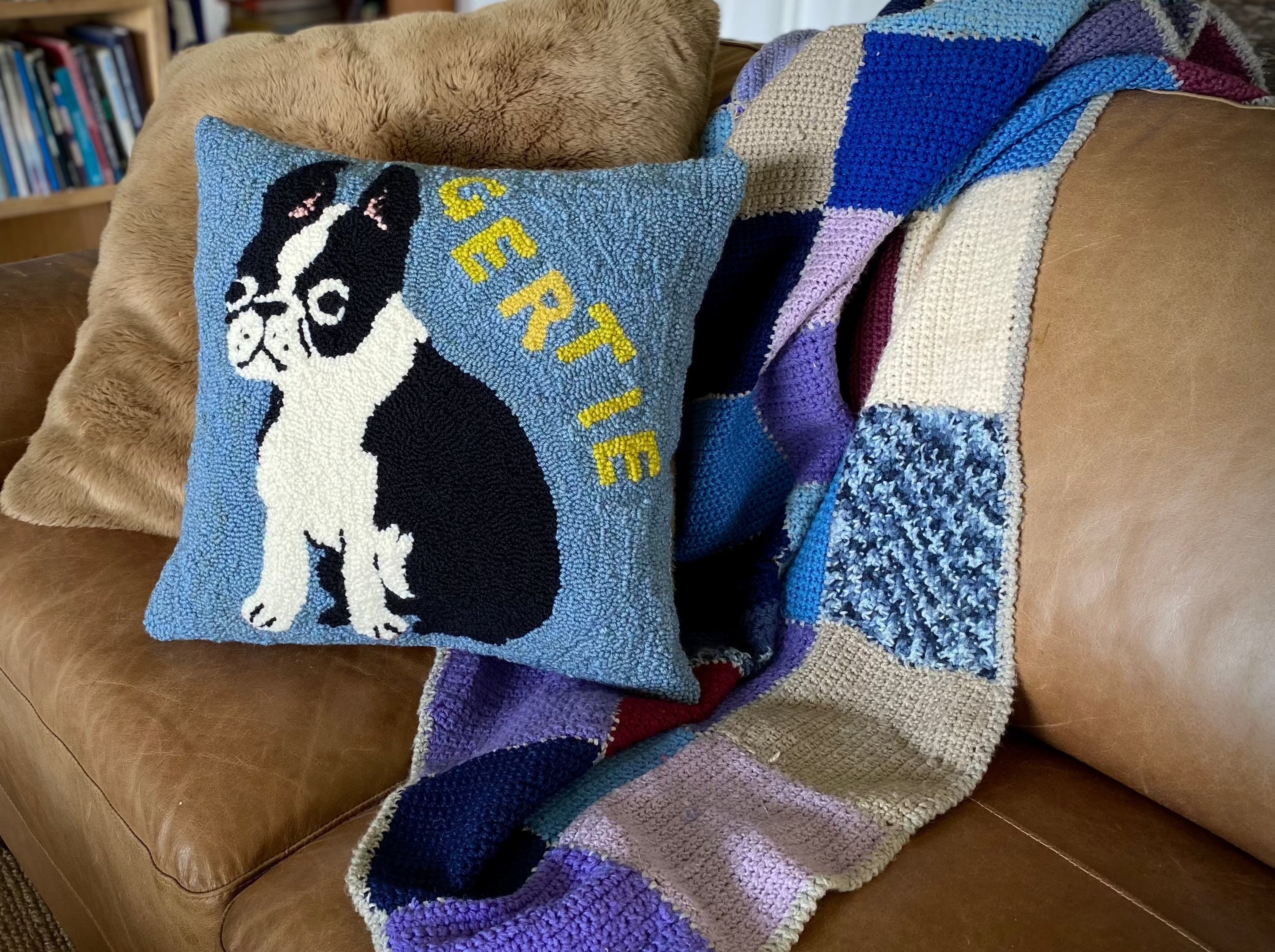 Punch Needle Pillow