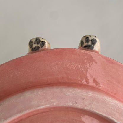 Glazed Ceramic Dog Urn