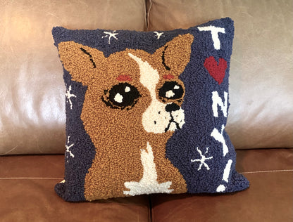 Punch Needle Pillow
